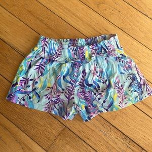 Lilly Pulitzer girls Pima cotton shorts 4/5